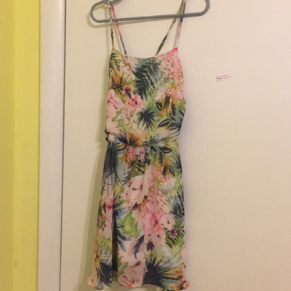 Colorful flower dress